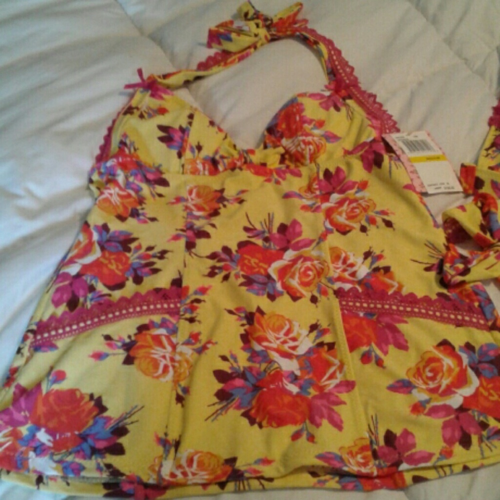 Swimsuit 2 pc. Betsey Johnson NWT
